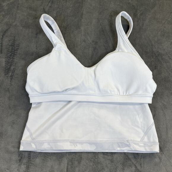 Lululemon Align Tank Top Crop Grey & Black Camo Athletic Athleisure Yoga Sz. 4 - Picture 11 of 12